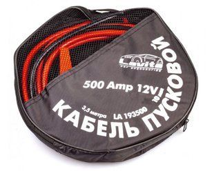 Старт-кабель LAVITA 500 A. 3.5м (Пусковые провода) LA 193500 фото