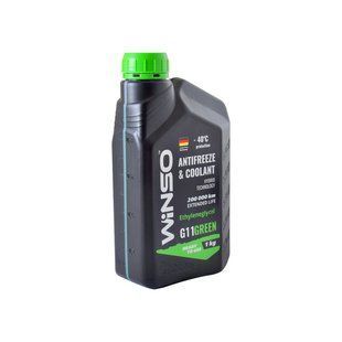 Антифриз WINSO G11 ЗЕЛЕНЫЙ 1 л. ANTIFREEZE & COOLANT WINSO GREEN G11 1кг 880960 фото