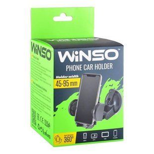 Держатель телефона Winso с поворотом на 360 градусов 44-95 мм (201130) 201130 фото