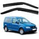 Ветровики Volkswagen Caddy 2004-2020. Sunplex Турция. Дефлекторы окон для Volkswagen Caddy 2004-2020 Sunplex SP-S-10 фото 1