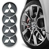 Ковпачки на литі диски / Заглушки диска Mitsubishi 55/60 мм (к-т 4 шт.) 1481856727 фото