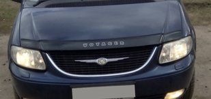 Дефлектор на капот (мухобойки) Chrysler Voyager V 2008&ndash;2010 CLR06 фото