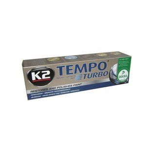 Полироль кузова K2 Turbo Tempo 120 г с Воском К073 фото