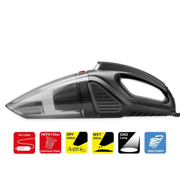 Преміум пилосос для сухого та вологого прибирання "TURBO POWER PRO" Heyner, SMD Lamp, 12V, 106W, 243100 98649 фото