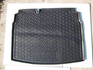 Коврик багажника Volkswagen Golf 6 (хетчбэк) резиновый (AVTO-Gumm) автогум 111417 фото