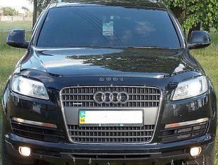 Дефлектор на капот (мухобойки) Audi Q7 2006-2015 AD14 фото