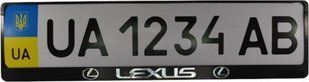 Рамка номерного знака LEXUS рельефная 1491913177 фото