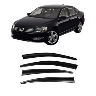 Ветровики VW Passat B7 седан 2010- Sunplex .Дефлекторы окон VW Passat B7 седан 2010- SP-S-126 фото