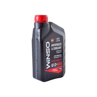 Антифриз WINSO G12 красный 1 л. ANTIFREEZE & COOLANT WINSO RED G12+ 1кг 880920 фото
