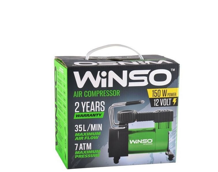 Автокомпресор Winso 7 атм 35 л/хв 150 Вт (121000) 121000 фото