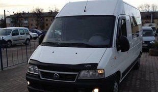 Дефлектор на капот (мухобойки) Fiat Ducato 2003-2006 FT04 фото