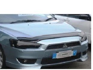 Дефлектор на капот (мухобойки) Mitsubishi Lancer X 2007- (VT52) MSH088 фото