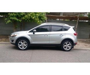 Дефлекторы окон ( ветровики ) Ford Kuga с 2010 -. Ветровики форд куга накладные на скотче ДК1082Т фото