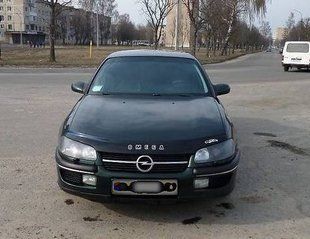 Дефлектор на капот (мухобойки) Opel Omega В 1994-1999 OP09 фото