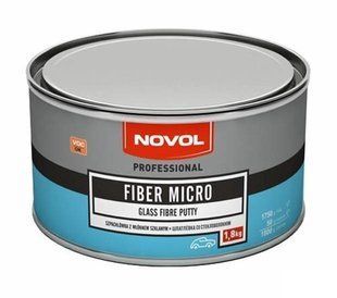 Шпатківниця NOVOL FIBER MICRO Скловолокно 1.8 kg. / Шпатківниця НОВИЙЛ NOVOL фото