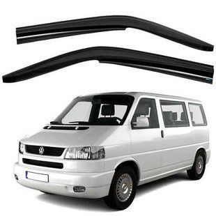 Ветровики Volkswagen T-4 1990-2003. Sunplex Sport Турция. Дефлекторы окон для Volkswagen T-4 1990-2003 Sunplex SP-S-31 фото