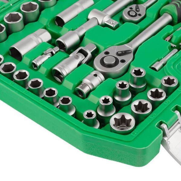 Набор инструментов 1/2" & 1/4" 108 ед. INTERTOOL ET-6108SP 6108SP фото