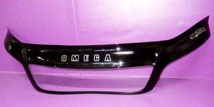 Дефлектор на капот (мухобойки) Opel Omega В 1999-2003 /рестайлинг OP24 фото