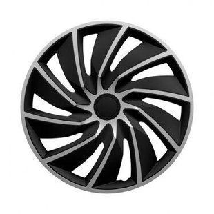 Ковпаки на колеса. Ковпаки колісні TURBO BLACK /SILVER . Ковпаки на диски (комплект) 4 шт 1761408695 фото