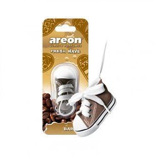 Ароматизатор на зеркало сухой AREON Wave Fresh Кеды "Бариста" ABC06 фото