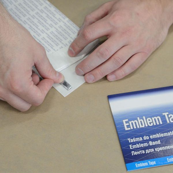 Стрічка клейка двостороння для монтажу емблем "Emblem Tape" (5 аркушів), 100x200mm, APP, 040920 98233 фото