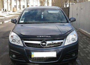 Дефлектор на капот (мухобойки) Opel Vectra C 2006-2008 /рестайлинг OP22 фото