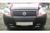 Зимняя накладка на решетку радиатора Fiat Doblo 2005-2011 (средняя) матовая 01349 фото