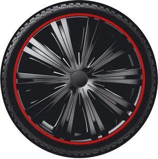 Ковпаки на колеса. Ковпаки колісні ARGO R13GIGA R (red) . Ковпаки на диски (комплект) 4 шт 1761408647 фото