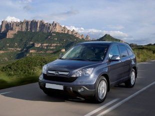 Дефлектор на капот (мухобойки) Honda CR-V 2007-2010 р. HD09 фото