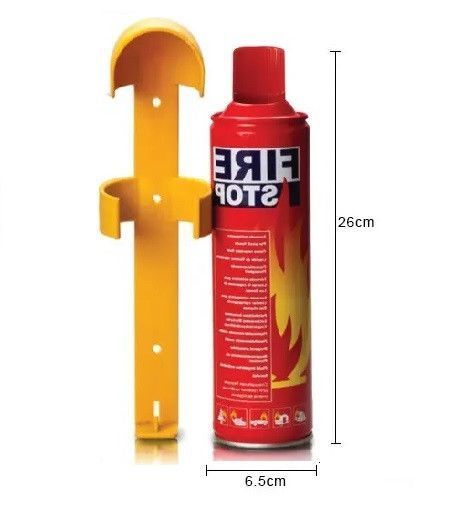 Автомобільний пінний вогнегасник в аерозолі FIRE STOP 1л. термін прид. до 2030року 01217 фото
