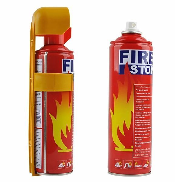 Автомобільний пінний вогнегасник в аерозолі FIRE STOP 1л. термін прид. до 2030року 01217 фото