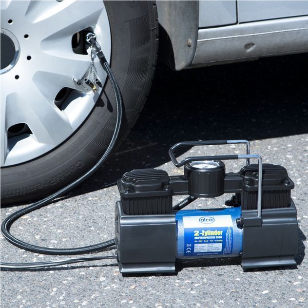 Автомобільний двоциліндровий компресор "AeroPressor 2 Zylinder" Alca, 12V, 300W, 227000 68002 фото