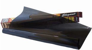 Пленка тонировочная ELEGANT 50*300 Super Dark Black 15% EL 500 102 фото