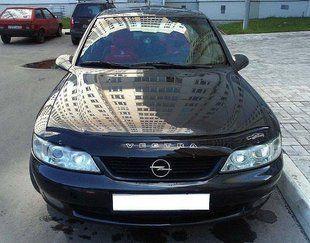 Дефлектор на капот (мухобойки) Opel Vektra B 1996-2001 OP11 фото