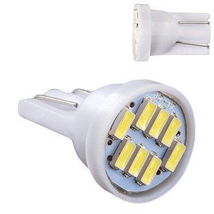 Лампа PULSO/габаритная/LED T10/8SMD-3014/12v/1.5w/48lm White (LP-124861) LP-124861 фото