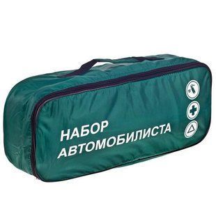 Сумка тех. допомоги "Набір автомобіліста" (зелена) 46х20х14см (ST-01) ST-01 фото