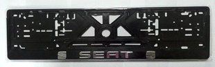 Рамка номерного знака SEAT рельефная 1491913185 фото