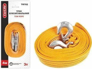 Буксировочный трос CarLife TR702 3т 4м TR702 фото