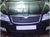 Зимняя накладка на решетку радиатора Skoda Octavia A-5 2010-2014 (верхняя) матовая 03192 фото