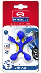 Ароматизатор Dr.Marcus (Освежитель воздуха в машину) LUCKY TOP - на зеркало _ New Car 1366773644 фото