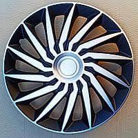 Ковпаки на колеса. Ковпаки колісні ARGO R13 KENDO SILVER&BLACK Ковпаки на диски (комплект) 4 шт 1761408649 фото