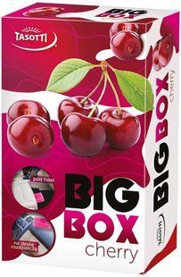 Ароматизатор Tasotti (Освежитель воздуха в машину) Big box - под сидение _ Cherry 07067 фото