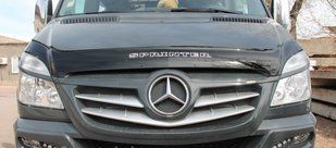 Дефлектор на капот (мухобойки) Mercedes-Benz Sprinter 2013- MRD08 фото