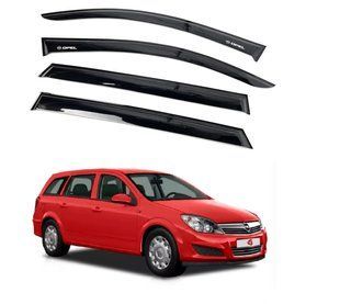Дефлектори вікон ( вітровики ) Opel Astra H універсал 2007-2012 р. ДК1140Т фото