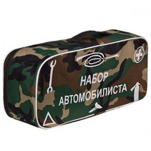 Сумка тех. допомоги "Набір автомобіліста" (хакі) 46х20х14см (ST-05) ST-05 фото