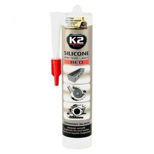 Герметик-прокладок высокотемпературный Красный 300g "K2" B230N Bond Silicone Red +350&deg;С B2400N фото