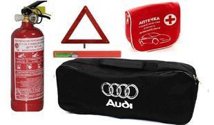 Набор автомобилиста техпомощи для Audi стандарт с логотипом авто на сумке Audi фото