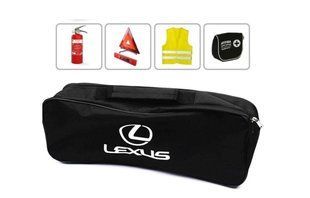 Набор автомобилиста техпомощи для Lexus стандарт с логотипом авто на сумке Lexus фото