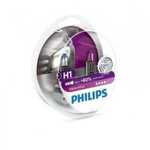 Галогенна лампа H1 Philips 12258VPS2 VisionPlus +60% 12258VPS2 фото