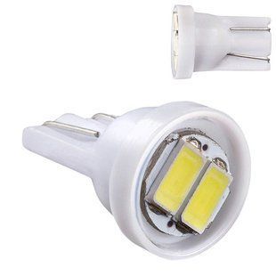 Лампа PULSO/габаритная/LED T10/2SMD-5630/12v/1w/80lm White (LP-128046) LP-128046 фото
